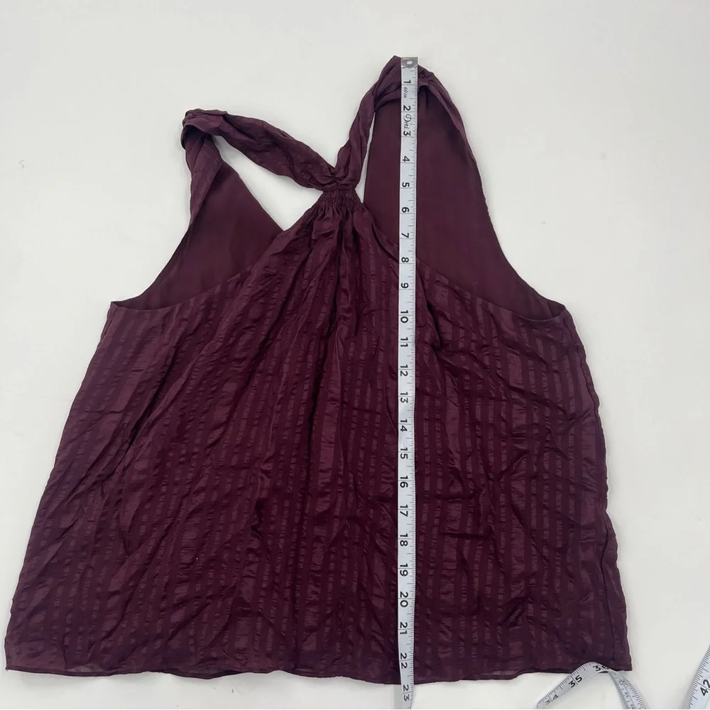 NWOT - Frame Silk Tone on Tone Striped Swing Tank Top - Size Medium - Picture 3 of 8